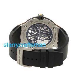 Richamills Luxury Watches Mechanical Chronograph Mills RM033 Extra Flat Automatic Titanium Alloy Men's Watch RM033 AMTI SEA STX6
