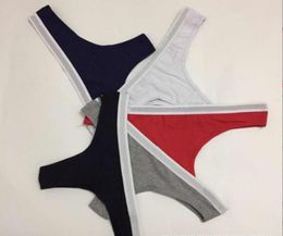 Fashion Women 100 Briefs Cotton Panties Underwears Widebrimmed Letters Ladies Thong Bikini Underwear Printed Designer Gstring A6756302