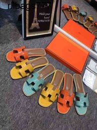 Slipper Oran Home Original Slippers High Version Flat Slippers Women Summer Wear Fashion y Flip Flop Beach Sandals