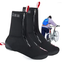 Cycling Shoes Winter Shoe Covers Women Men Cover MTB Road Bike Racing Overshoes Waterproof Reflective Bicycle