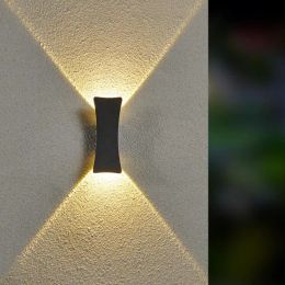 Modern LED Wall Light Waterproof IP65 Outdoor Lighting Home Hotel Shop Corridor Porch Sconce Garden Wall Lamps AC 220V 110V