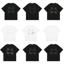 Modedesigner Herren Frauen Y2K Star Alt gestapelt Baggy Dämon Island T -Shirt Cargos breites T -Shirt Goth Cargos Männer Slim Ropa Ästhetik Coreana Cargos Shirts