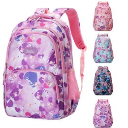 Backpacks Shoulder Bags For girls Waterproof Nylon Student Knapsack Fashion Floral Printed Rucksack