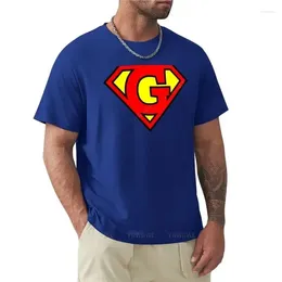 Men's Polos Man Summer For Boys Letter G | Super Vol.1 Short Sleeve A Boy T Shirts Mens Pack Men Cotton Tshirt