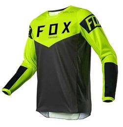 Cycling Shirts Tops 2024 Mens Downhill Jersey Vendull Fox Mountain Bike Mtb Shirts Offroad Dh Motorcycle Motocross Sportwear Bicycle Racing Cycling