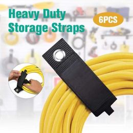 Storage Bags 1PC Heavy Duty Straps Extension Cord Holder Organizer Fit With Garage Hook Pool Hose Hangers Strongly Viscous Gadget 266L