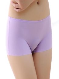 5pcslot Seamless Panty For Women Onepiece belly tummy control Female Panties Boxer MidRise Plus Size Girl Boyshorts 2804P52253096