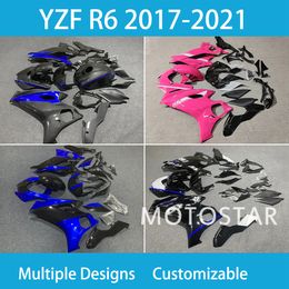 Free Custom Fairing for YZFR6 2017-2018-2019-2022-2023 Year Yamaha YZF R6 17-23 100% Fit Injection Motorcycle Fairings Kit ABS Plastic Sportbike Body Rebuild Motobike40