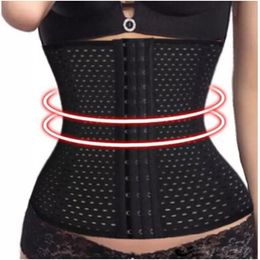 Good Quality Nylon Black Bodysuit Women Waist Trainer Tummy Slimmer Shapewear Training Corsets Cincher Body Shaper Bustier6654808