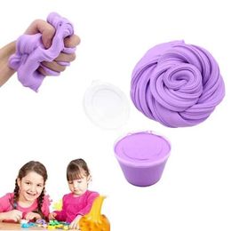 Clay Dough Modelling Childrens toys gifts stress relief childrens plastic fluffy glue with box fun DIY WX5.26