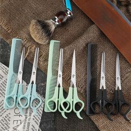 3pcs/Lot Thinning and Cutting Hair Scissors Set Hair Comb Steel Hairdressing Shear Styling Tool Sharp Haircutting Scissor Kit