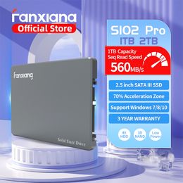 Fanxiang S102 Pro 2.5" SATA SSD 70% Speedup Hard Disc Drive 500GB 1TB 2TB Up to 560MB/s Internal Solid State Drive For PC Laptop