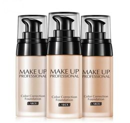 Laikou Brand 40ML Makeup Base Face Liquid Foundation BB Cream Concealer Moisturiser Oilcontrol Whitening Waterproof Maquiagem Mak2709486