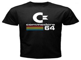 Commodore 64 Retro Computer vintage 80s geek TShirt Black109708541