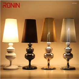 Table Lamps RONIN Classical Modern Creative Indoor Desk Light For Home Bedroom Bedside Living Room