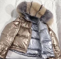 Women Down Jacket Large Size Loose Ladies Light Down Coat 90 White Duck Padded Ladies Winter Warm Clothing Bubble Coat5611136