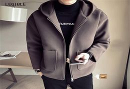 Giacca in lana invernale leggibile uomo cappotto di lana di alta qualità uomini casual collare per lana per uomo trench 2011275468001