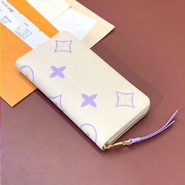 Leisure Handbag Classic Flower Luxurys Designers Bag Ladies Travel Wallet Coin Purse With original box card holder designer bag luxury Cfav