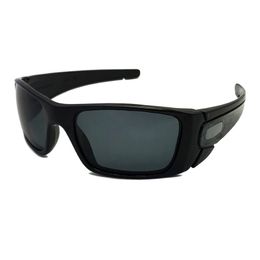 Luxury-High Quality Bicycle Design Glasses Fouel Coell Matte Black Grey Iridium Polarised Lens Riding Sunglasses 271j