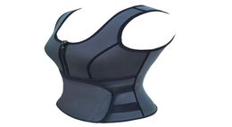 Whole S 5XL women sweat enhancing waist corset waist trainer sauna suit sexy vest body sweat shaper Shapewear E959437074