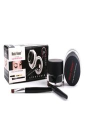 Music Flower Brand Black Waterproof Eyeliner Gel Makeup Cosmetic Gel Eye Liner With Brush 24 Hours Longlasting1789302