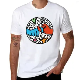 Men's Tank Tops ASL Sign For Friend - Art Style White T-Shirt Edition T Shirt Hippie Clothes Short Sleeve Designer Men