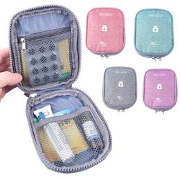 Storage Boxes Bins Mini portable medical storage bag camping outdoor travel first aid kit medical kit emergency survival kit S2452702