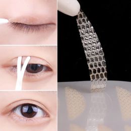 1/3/5/6Sheet Invisible Double Eyelid Sticker Natural Mesh-Lace Glue-free Stripe Self-adhesive Natural Eyelid Tape Makeup Tool