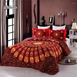 Bedding Sets Bohemia Style Embroidered Bed Cover Three Pieces Of Home Textile Washed Quilt Pastoral Set High End