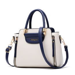 Bags lady 2020 new fashion handbags hit color portable big bag Europe shoulder bag messenger bags 265C