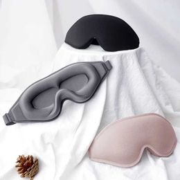 Sleep Masks 3D Sleeping Mask Memory Foam Block Out Light Sleep Mask Eye Shade Blindfold for Eye Sleep Masker Sleeping Aid Face Mask Eyepatch Q240527