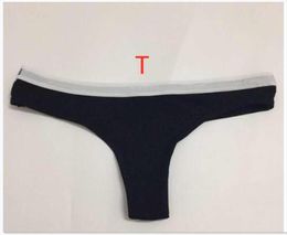 5pcslot 2021 Womens Brief Panties Cotton Woman Pantie Widebrimmed Letters Printed Underwear Bikini Thong Gstring Briefs Ladies 9315822