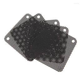 Computer Coolings 50Pcs 12cm 120mm Mesh PVC PC Fan Dust Filter Dustproof Case Cover 120x120mm Filters