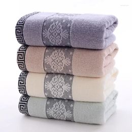 Towel Microfiber Soft Cotton Towels Absorbent Jacquard Bathroom Rapid Drying Travel Business Trip Bath For Adults