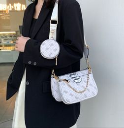 High Quality designer bags mens women Leather 3pcs set Detachable Trio Messenger Bags Crossbody bag 3 in 1 Shoulder Bag Handbags Purse Wallet GUE0527