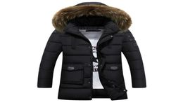 2018 Winter Thick Warm Mens Long Padded Jacket Hooded Puffer Coat Real Fur Collar Parka Homme 3XL 4XL Plus Size Chaquetas Hombre6272093