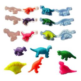 Clay Dough Modelling Clay Dough Modelling Dinosaur plastic Mould tool DIY clay Mould toy kit dough Modelling clay toys WX5.26