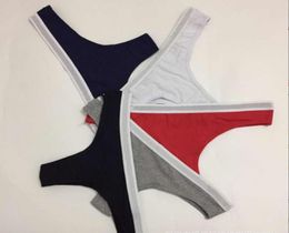 Fashion Women 100 Briefs Cotton Panties Underwears Widebrimmed Letters Ladies Thong Bikini Underwear Printed Designer Gstring A5265953