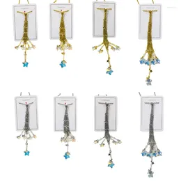 Pendant Necklaces Empty Crystal Stone Holder Interchangeable Cage Chain Mesh For Car Ornament Outdoor Garden Decors