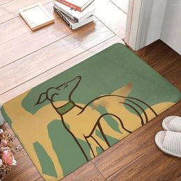 Carpets Geryhound Greyhounds Dog Non-slip Doormat Bath Mat And Galgos Art Balcony Carpet Entrance Door Rug Indoor Decor