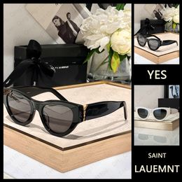 YENL Óculos de sol Fashion Luxury Designer Brand Men e feminina Pequena moldura de óculos ovais premium UV 400 óculos de sol polarizados