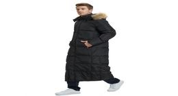 Long Duck Down Jacket Men Winter Coats Down Parka Real Fur Collar Snow Overcoat Thicken Warm Outerwear windbreakers S5XL 20226138078