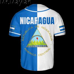 Honduras Half & Half Customise Your Name Baseball Jersey Shirt Baseball Shirt 3D Printed Men's Shirt Casual Shirts hip hop Tops
