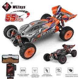 Electric/RC Car Electric/RC Car WLtoys 124010 55KM/H RC professional racing car 4WD off-road electric high-speed drift remote control toy WX5.26