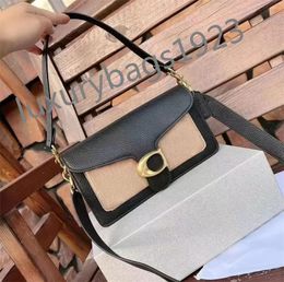 Designer Bag tabby bag Luxury Tote Girls Fashion bag Womens Shoulder Bag Top Quality Solid Colour Bag with Chain Fashion Bag Real Pickup Buckle Macaron small bag