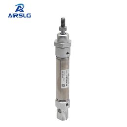smc type iso pneumatic cylinder C85 Air Cylinder Standard Double Acting Single Rod CD85N bore 8 10 12 16 20 25mm Stroke 10-200mm