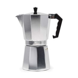 Moka Pot Coffee Espresso Induction Machine Aluminium Italian Coffeeware Classic Tools Cafetiere Latte Stove Top Portable Cafe 336N