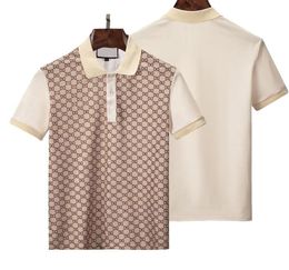 2022 Spring Luxury Italy Men TShirt Designer Polo Shirts High Street Embroidery small horse Printing Clothing Mens Brand Polo Shi7862350
