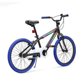 Bikes Ride-Ons Light Rider X 20 Wheel Bike Light-Up Frame and Wheels 3 Light Modes Adjustable Seat 20 Tires Blue JLRX20-BBLCycling Y240527