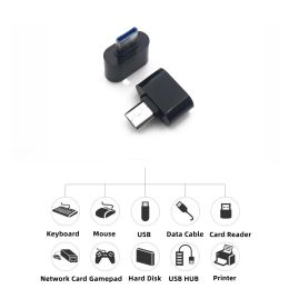 1/2/5 PCS Universal Micro USB/Type-C to USB 2.0 OTG Adapter Connector for Phone Tablet PC USB C OTG Converter Adapter